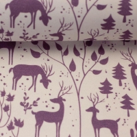 Jersey | Mini Winter | Rehe Dunkelflieder